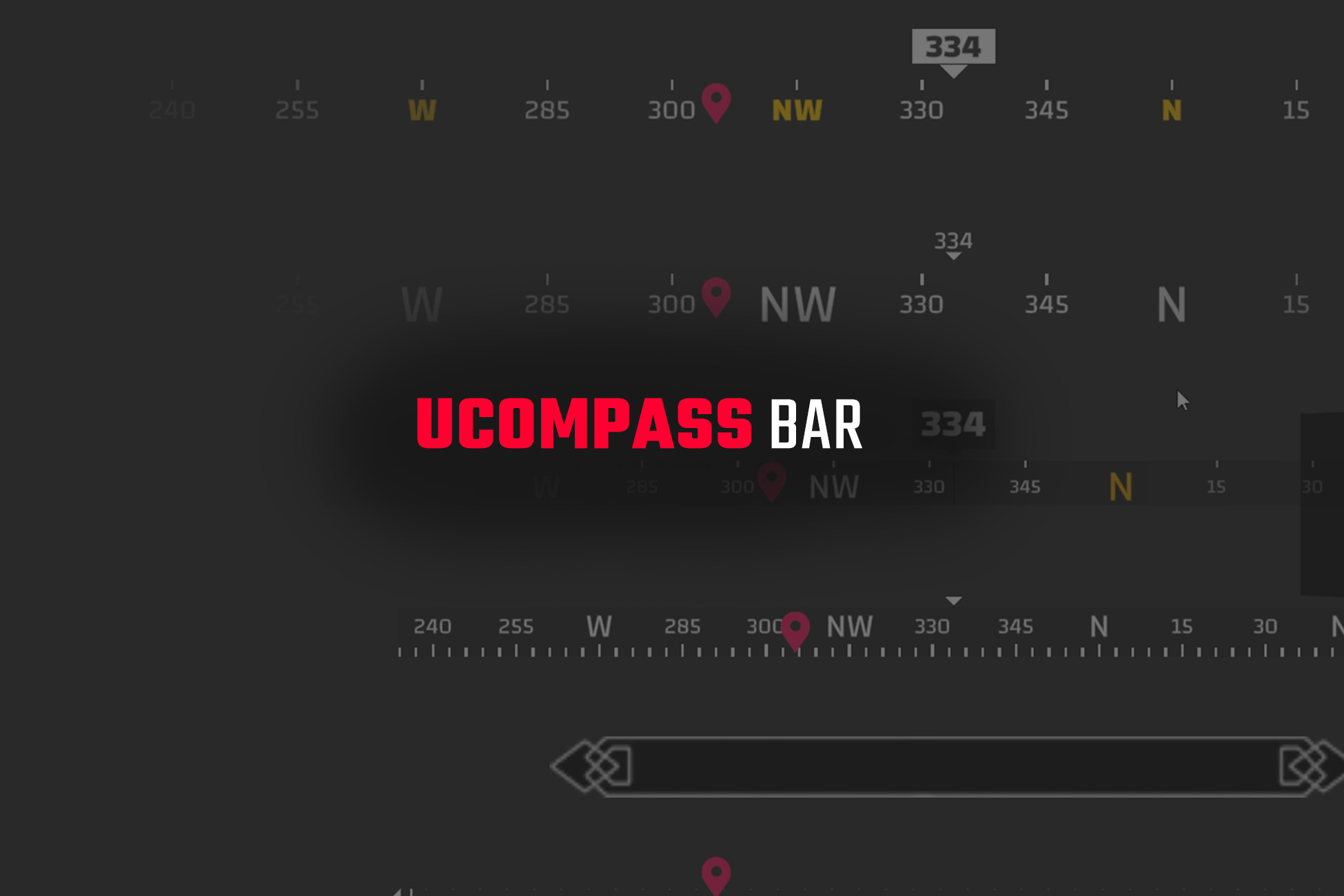 uCompass Bar | GUI ツール | Unity Asset Store