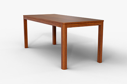 Minimalist Solid Wood Table