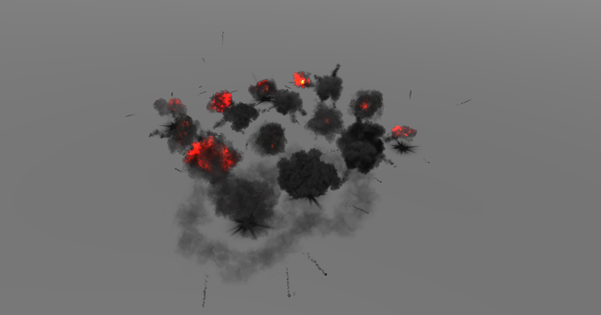 Realistic 3D explosions VFX pack | 시각 효과 파티클 | Unity Asset Store