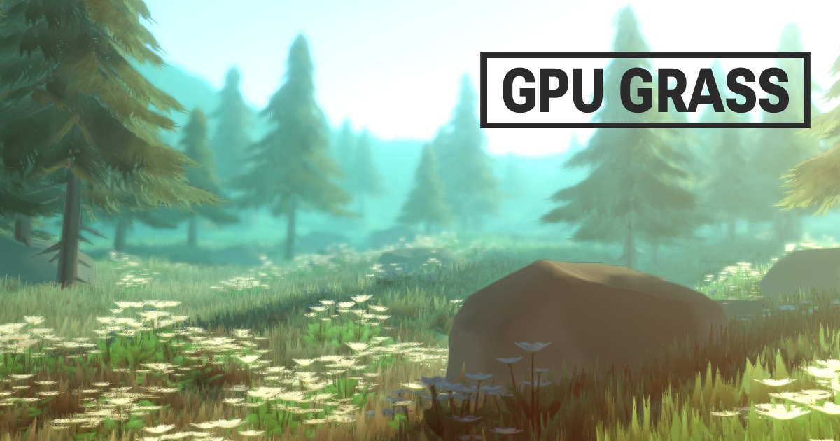 GPU Grass | Terrain | Unity Asset Store
