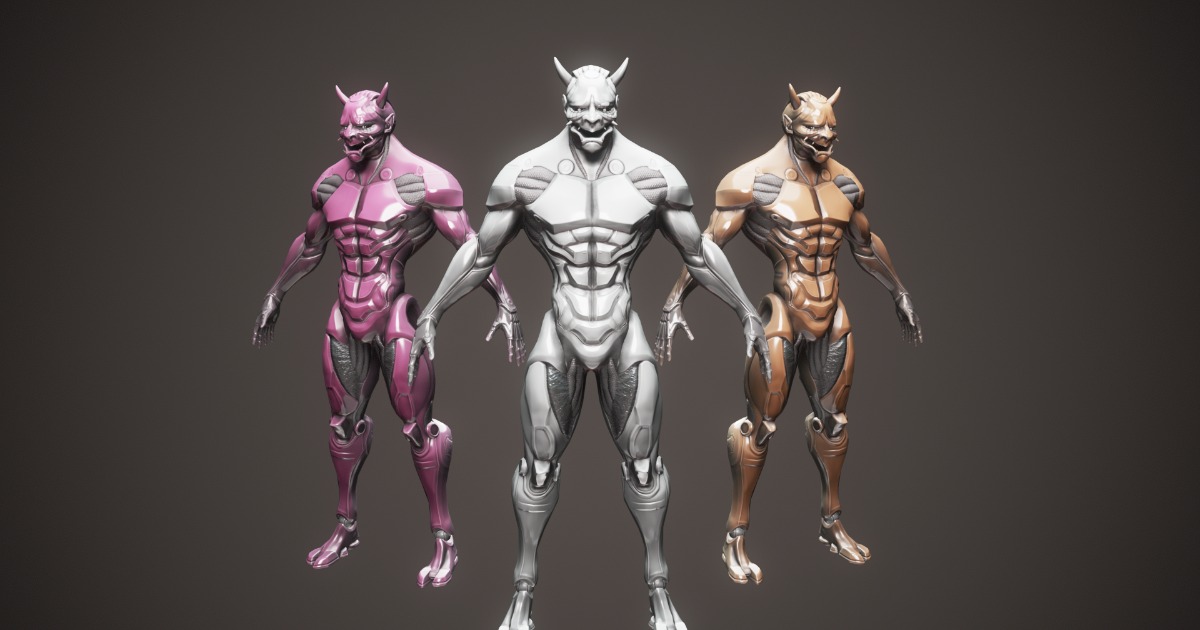 Si-Fi Samurai | 3D Characters | Unity Asset Store