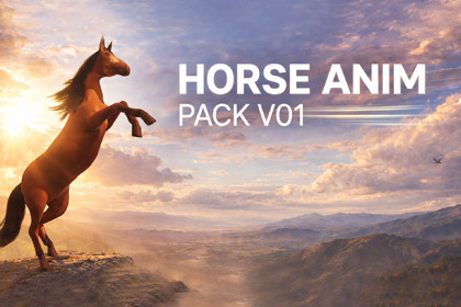 Horse Anim Pack V01