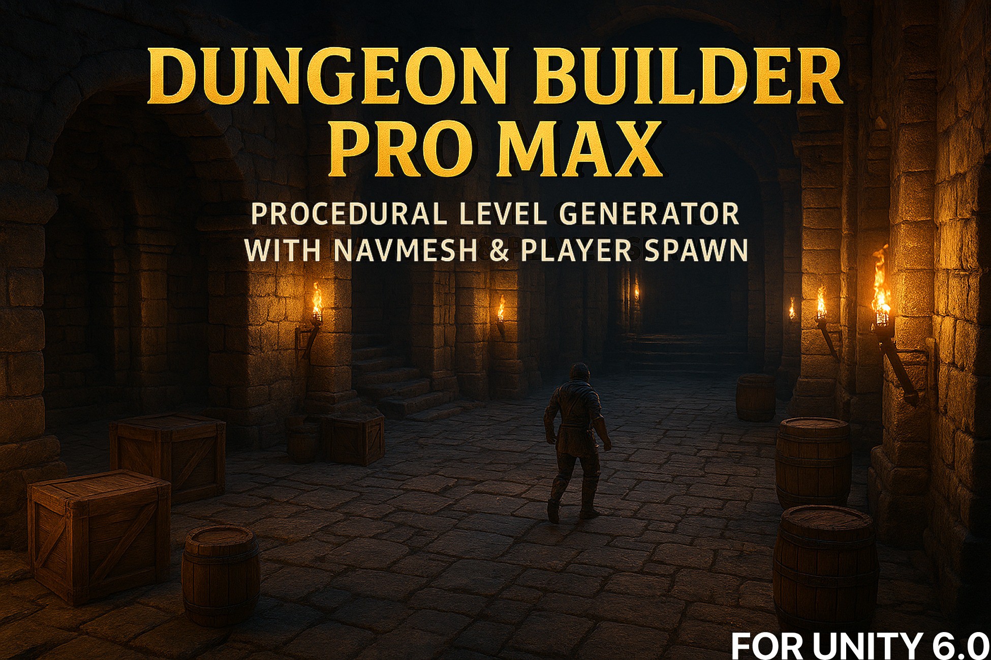 Dungeon Builder Pro Max – Procedural Level Generator with NavMesh For ...