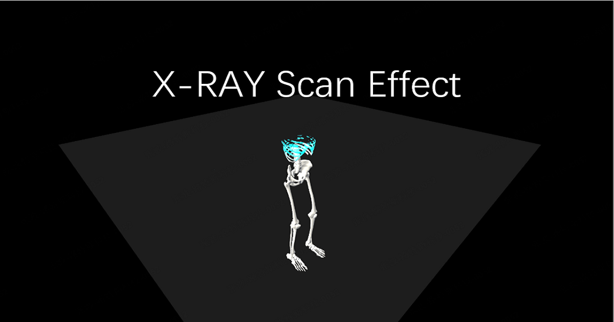 Unity Scan Effect XRayScanEffect | 시각 효과 셰이더 | Unity Asset Store