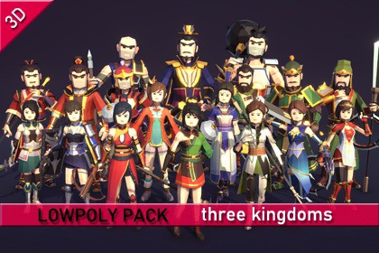 LowpolyPack_Three Kingdoms