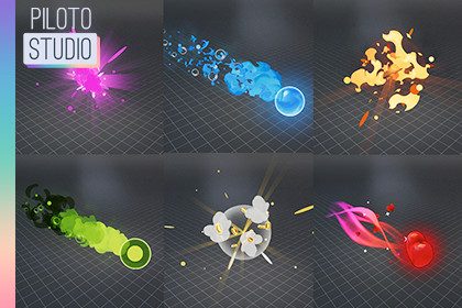 Toon Hits and Projectiles VFX
