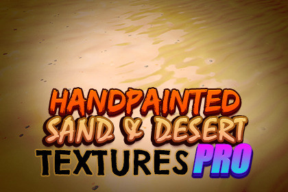Handpainted Sand Textures Pro | Terrain Tool | URP HDRP