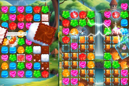 Complete Match-3 Game Template