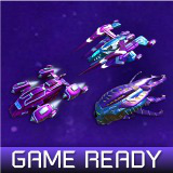 3D Spaceships Pack #09k