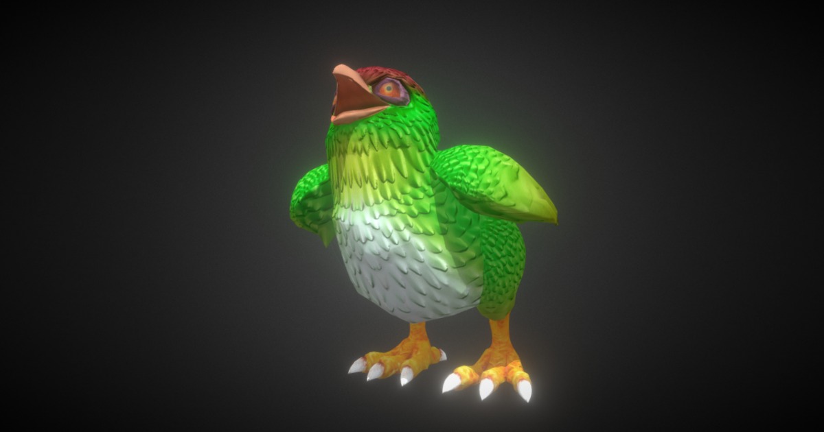 Land Bird Forest | 3D Animals | Unity Asset Store
