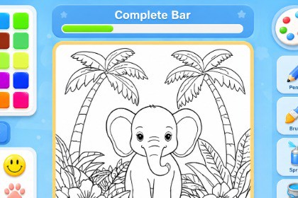 Ultimate Coloring Book System - CasaPaint