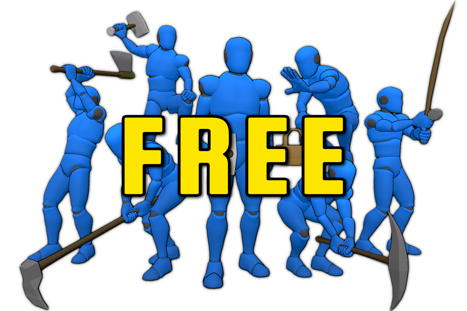 Human Crafting Animations FREE