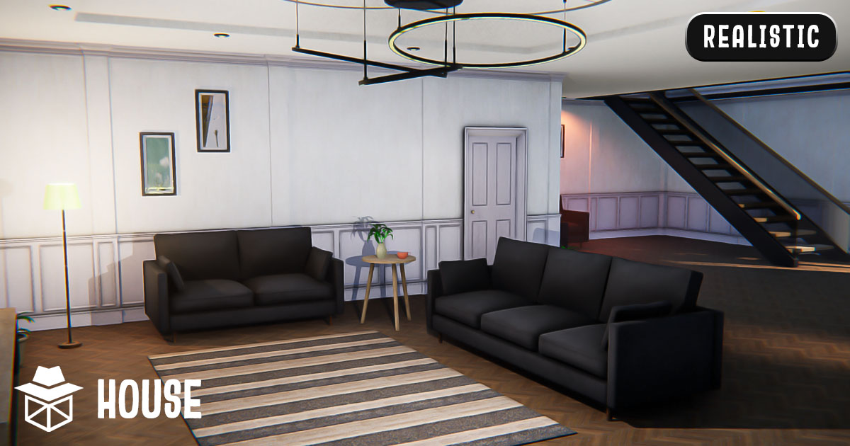 Modern Full House Interior (Modular) | 3D Urban | Unity Asset Store