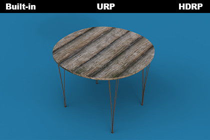 High Quality Hairpin Leg Table 3d model