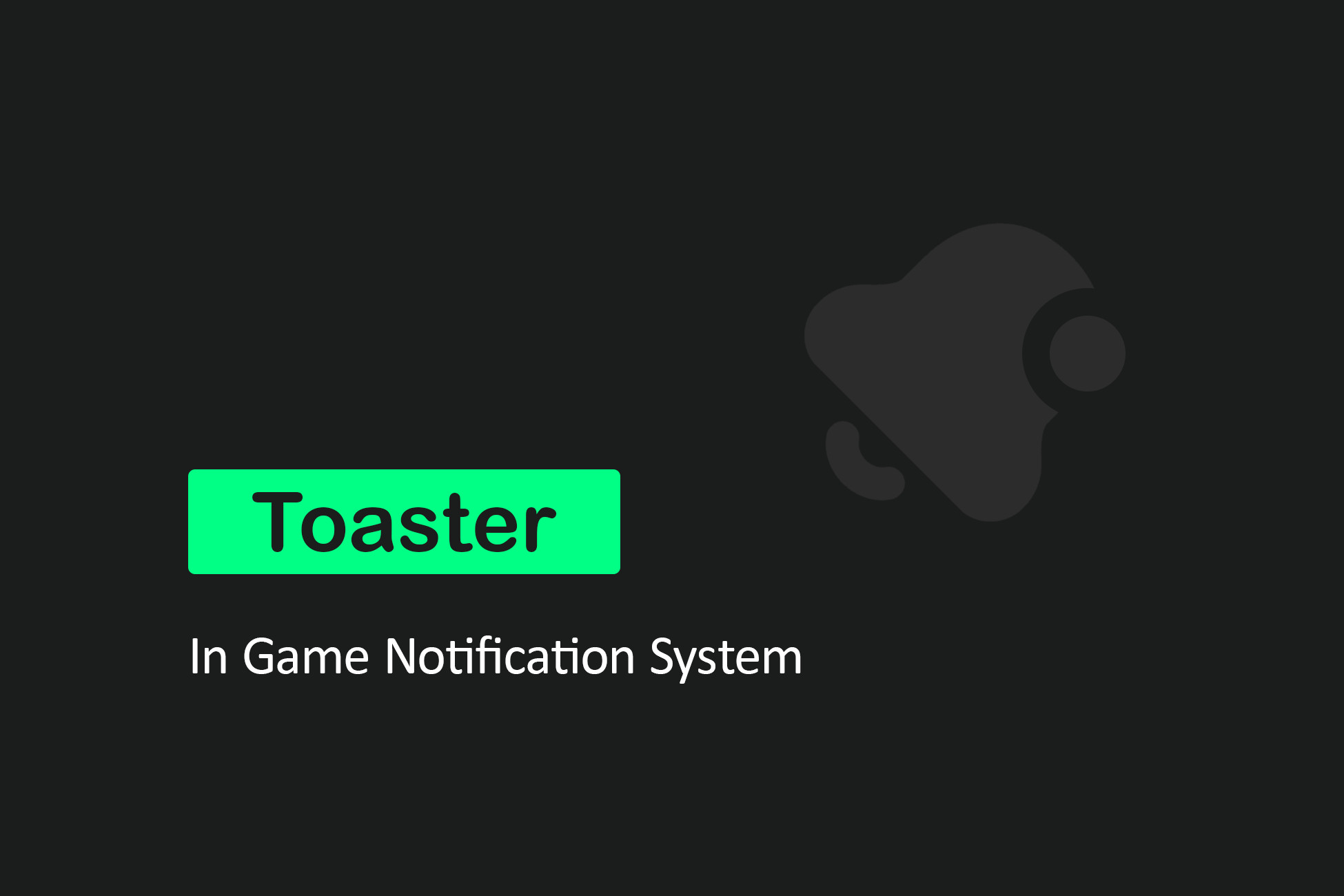 Toaster - InGame Notification Advance | Game Toolkits | Unity Asset Store