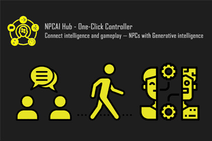NPCAI Behavior Suite + AI-Powered Dialogue, Behavior and Movement System