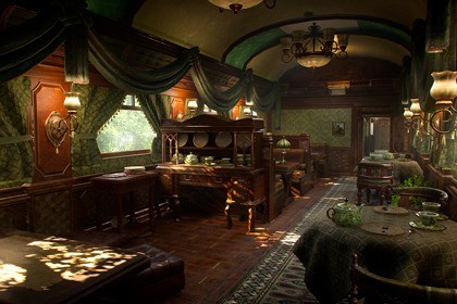 Victorian Train Interior Environment Pack
