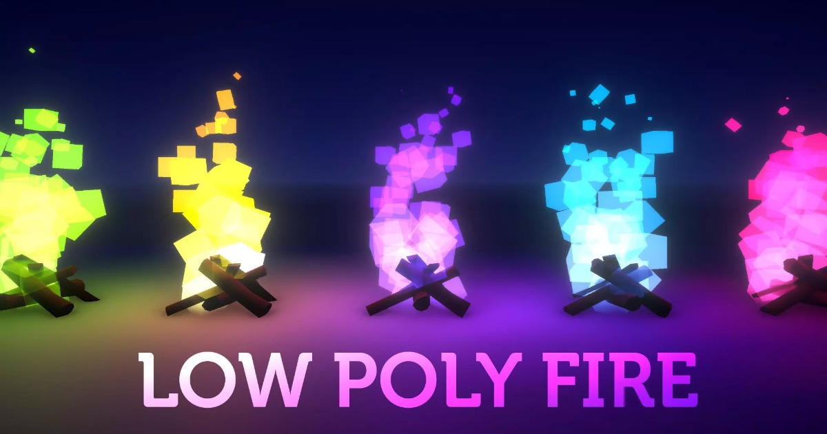 VFX - Low Poly Fire Particles | Fire & Explosions | Unity Asset Store