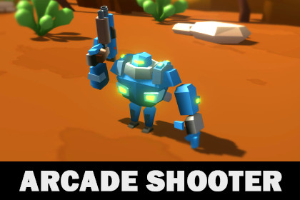 3D Arcade Shooter - Game Template