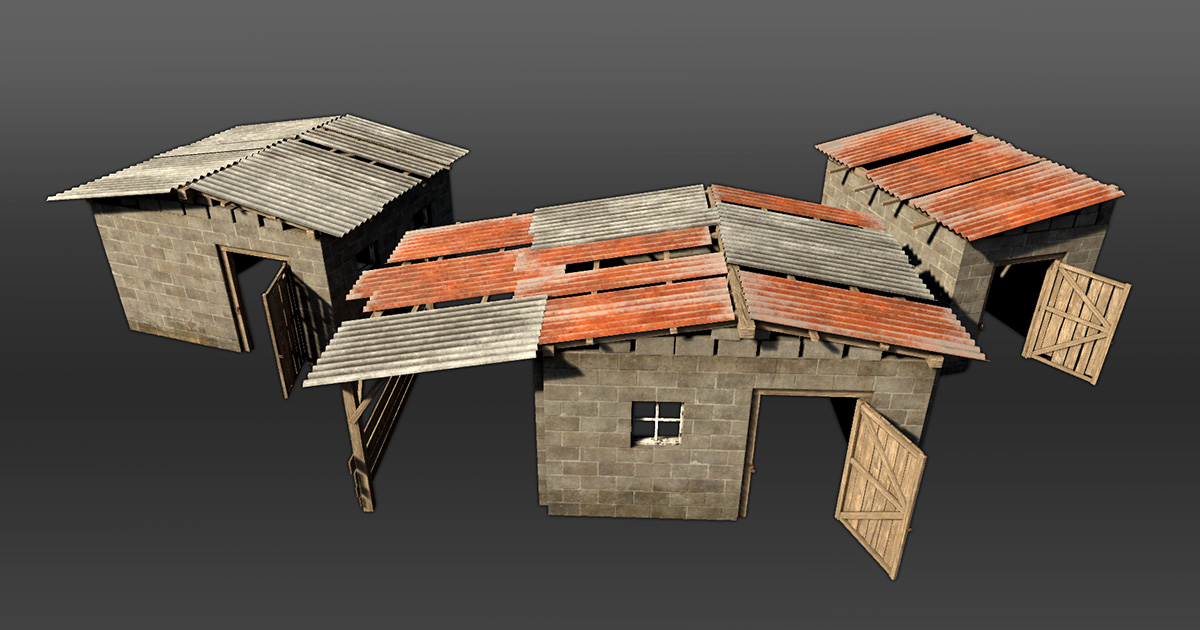 Storage buildings | 3D Environments | Unity Asset Store