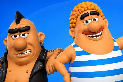3D Model Character Caveman Pack