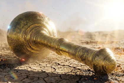 Ancient Indian Weapon Gada (Mace)