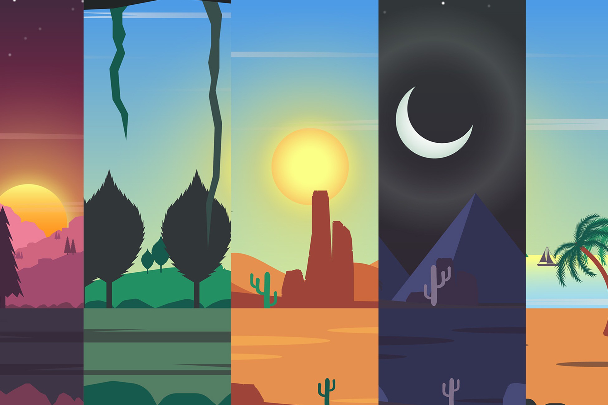 2D Parallax Background | 2D Environments | Unity Asset Store