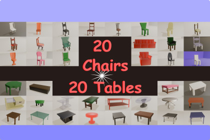 Tables and Chairs (Ultimate pack)