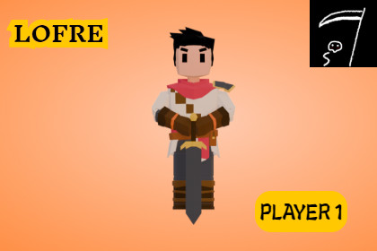 LOFRE: Player 1 – Low Poly Fantasy Medieval RPG Character