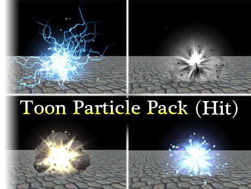 Particle Pack Unity Toon particle pack SKJ Ver.1(Hit) | VFX Particles | Unity Asset Store
