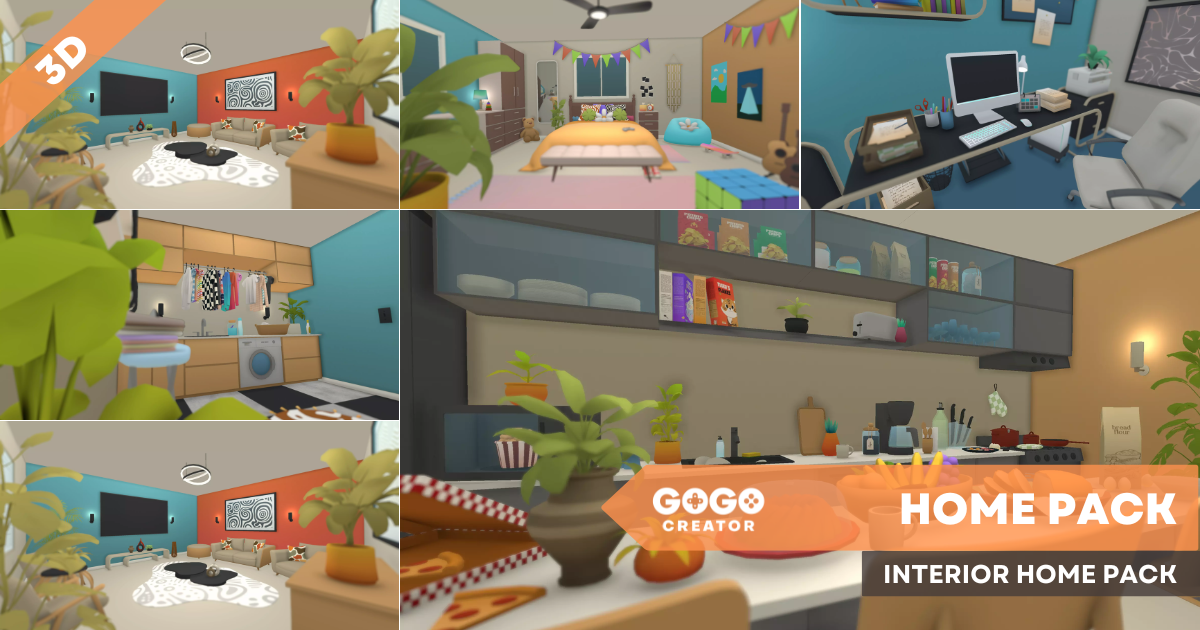 Interior Home Pack | 3D Environments | Unity Asset Store