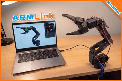ArmLink: Sim2Real Robo Arm Control