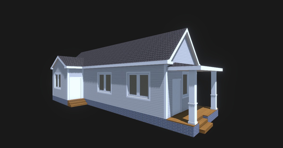 Low Poly Ranch House | 3D Environments | Unity Asset Store