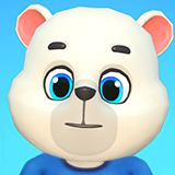 Polar Bear Lowpoly Animated