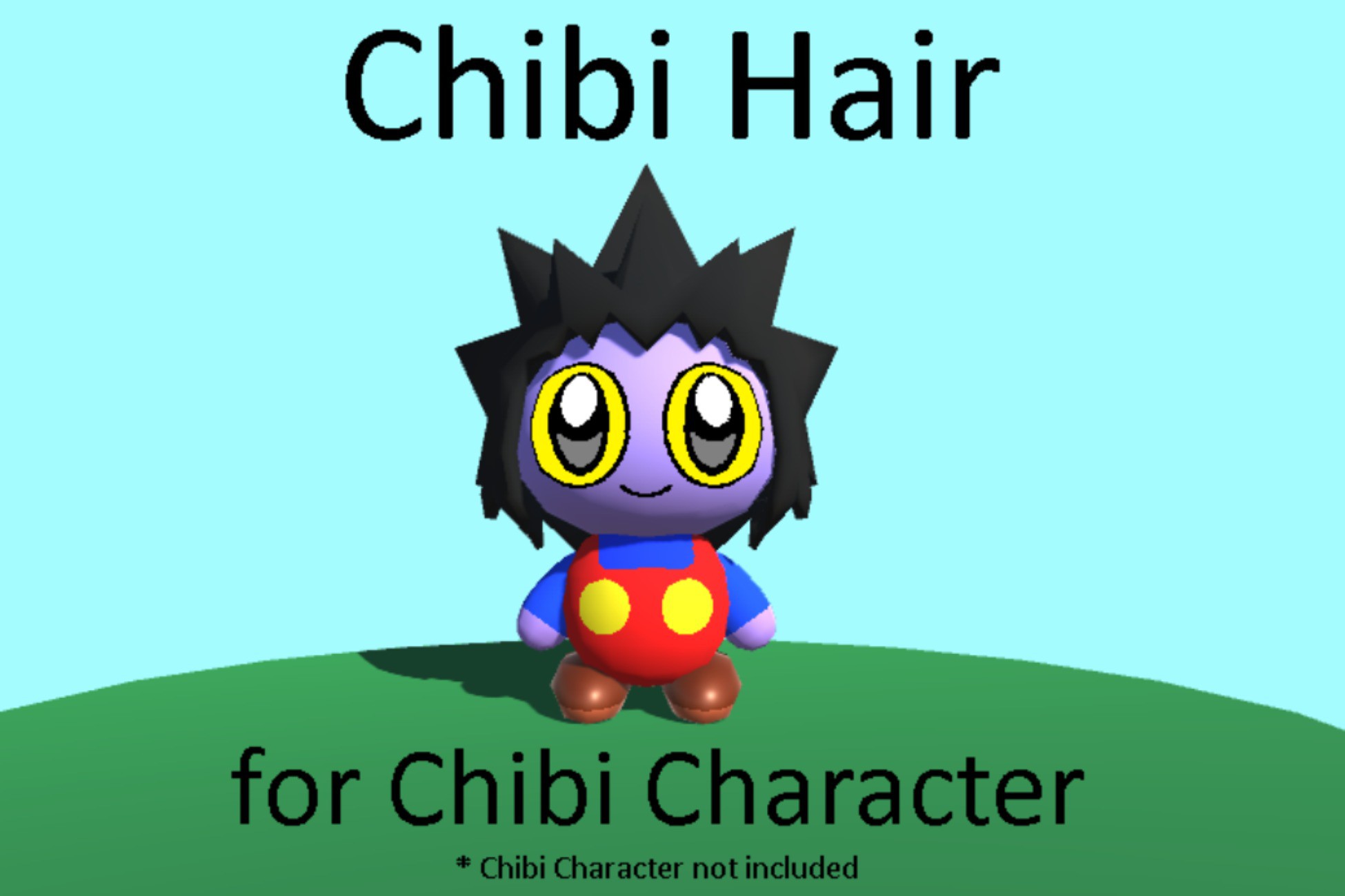 Chibi Hair | 3D Characters | Unity Asset Store