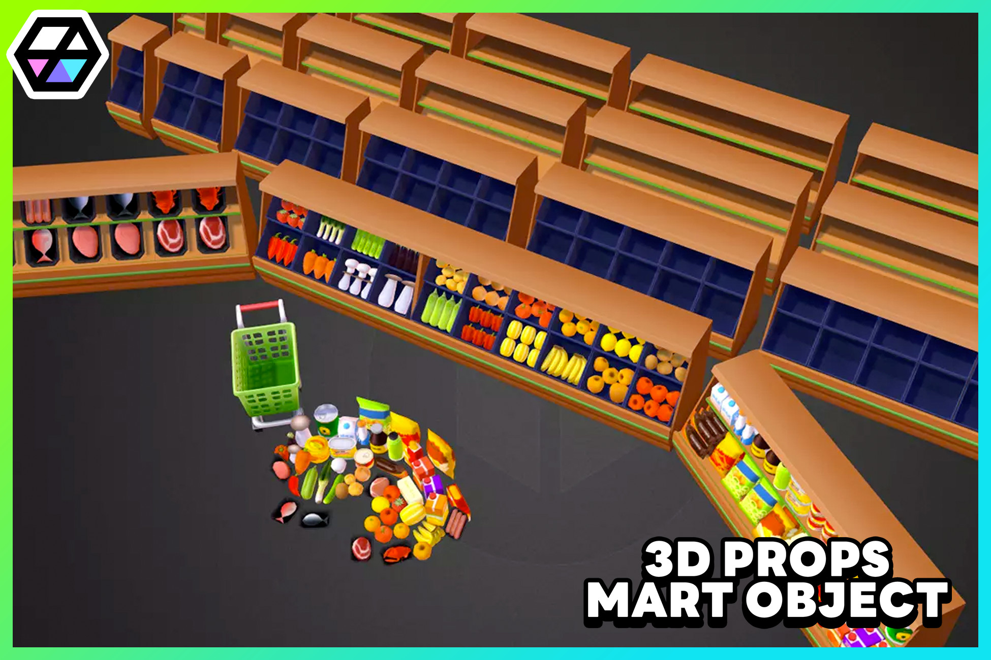 3D Props - Mart Object