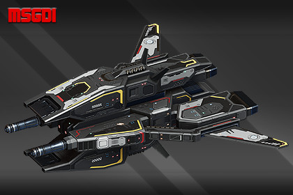 Spaceship Sentry Scout Drone