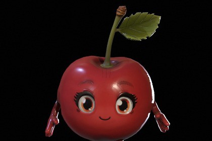 Chibi Fruit Cherry Two