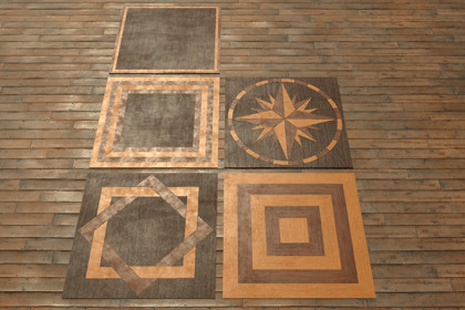Modular Inlay Floor