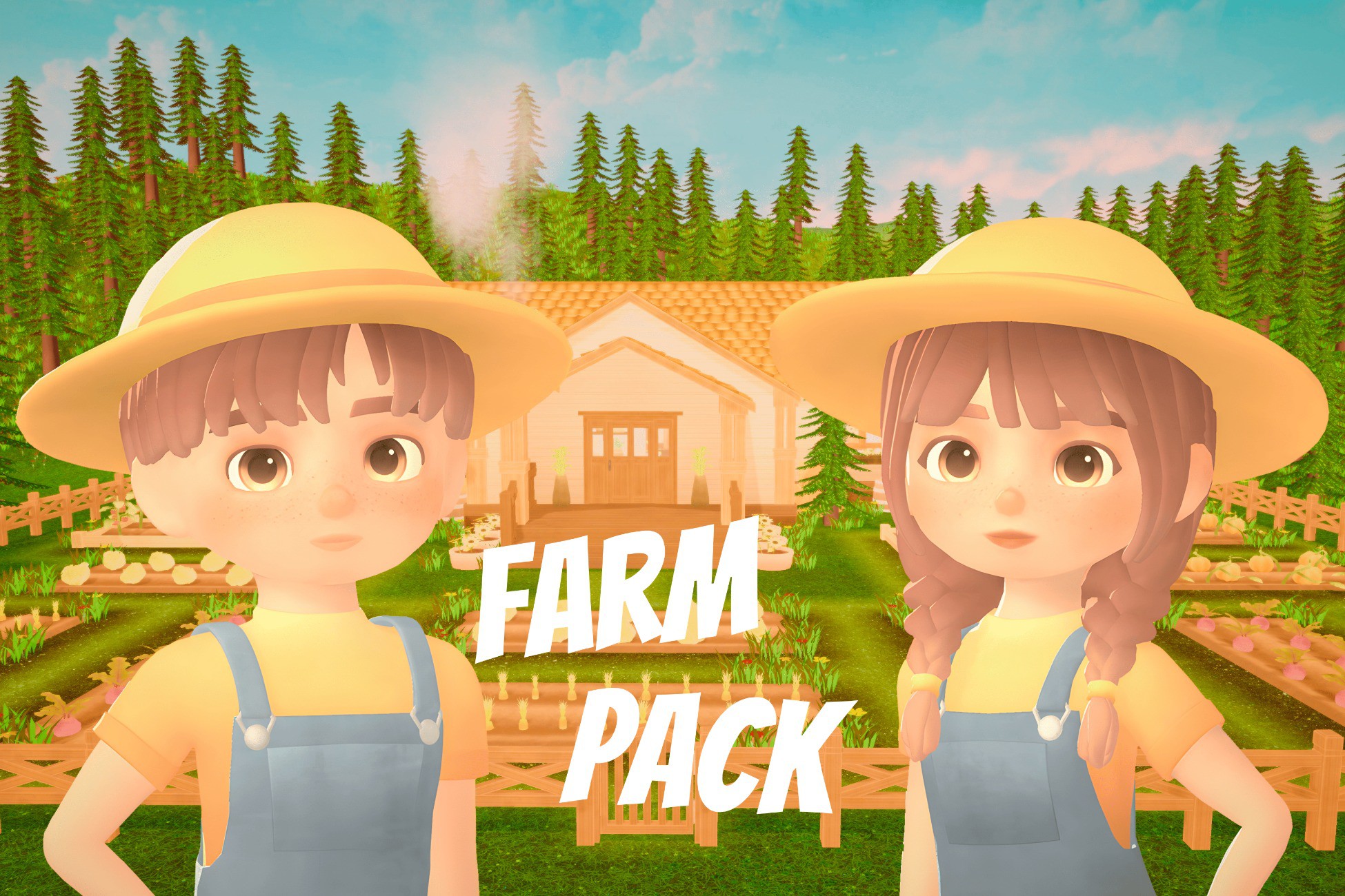 Farm Layout Unity Map Farm Pack: Farmers and Farm House | 3D Environments | Unity Asset Store