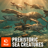 Prehistoric Sea Creatures Pack