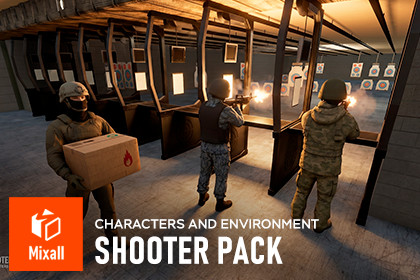 Shooter pack - Characters and Environment