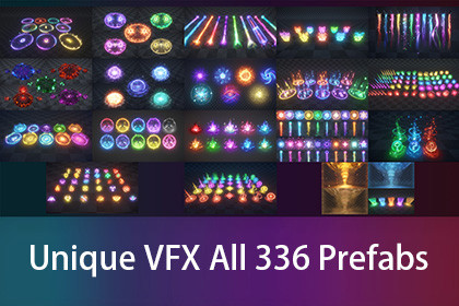 Unique VFX Bundle All 336 Prefabs