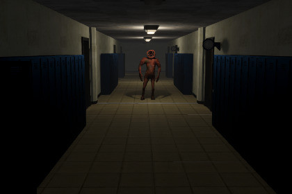 Modular Abandoned School Pack + Animated Monster Character