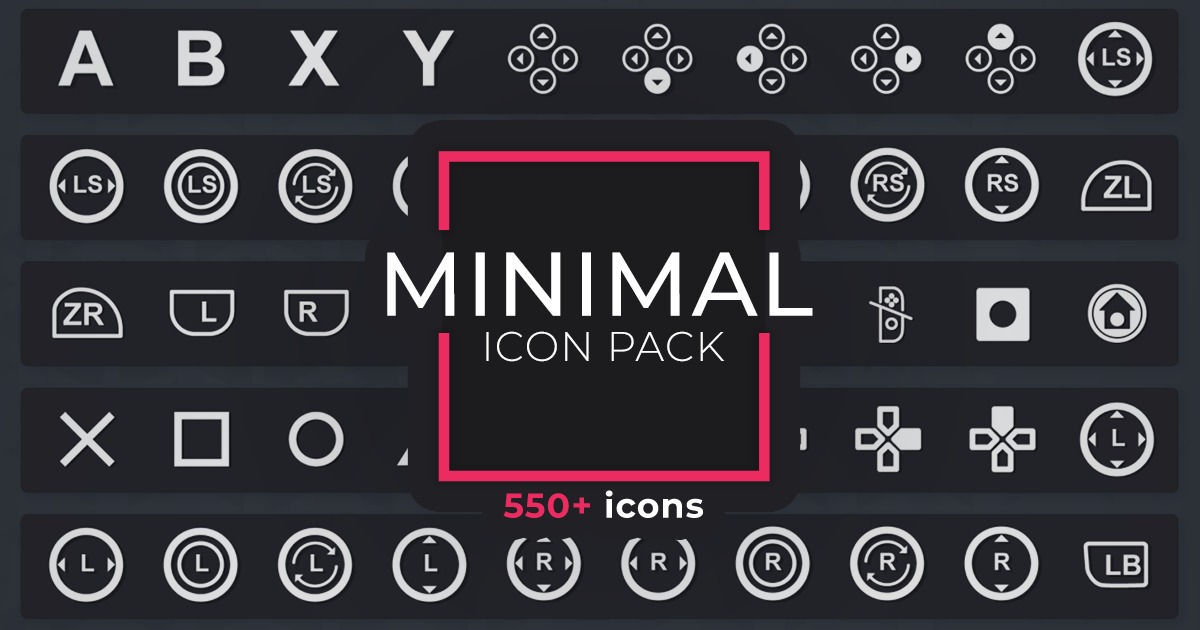 Unity Input Handler Icon Multiplatform Input Icons | 2D GUI | Unity Asset Store