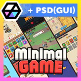 GUI Pro - Minimal Game Light(+PSD)