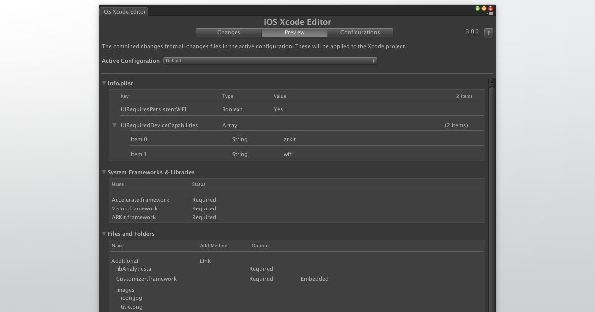 egoXproject - iOS & tvOS Xcode project and Info.plist editor ...