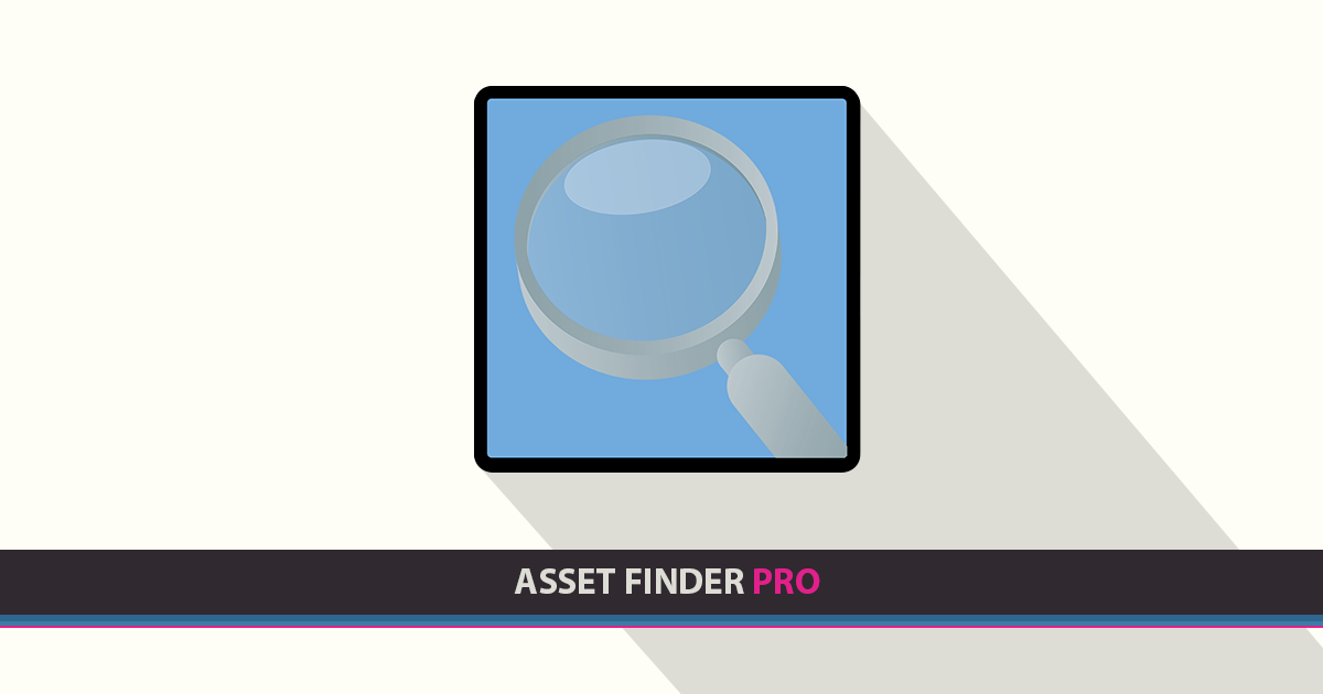 Asset Finder PRO | Utilities Tools | Unity Asset Store