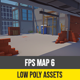 Low Poly FPS Map Vol.6 - Construction