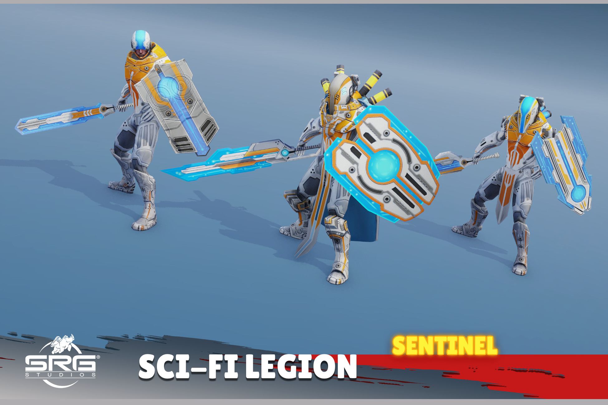 Sentinel Character Rpg Sci-Fi Legion - Sentinel | 3D Characters | Unity Asset Store